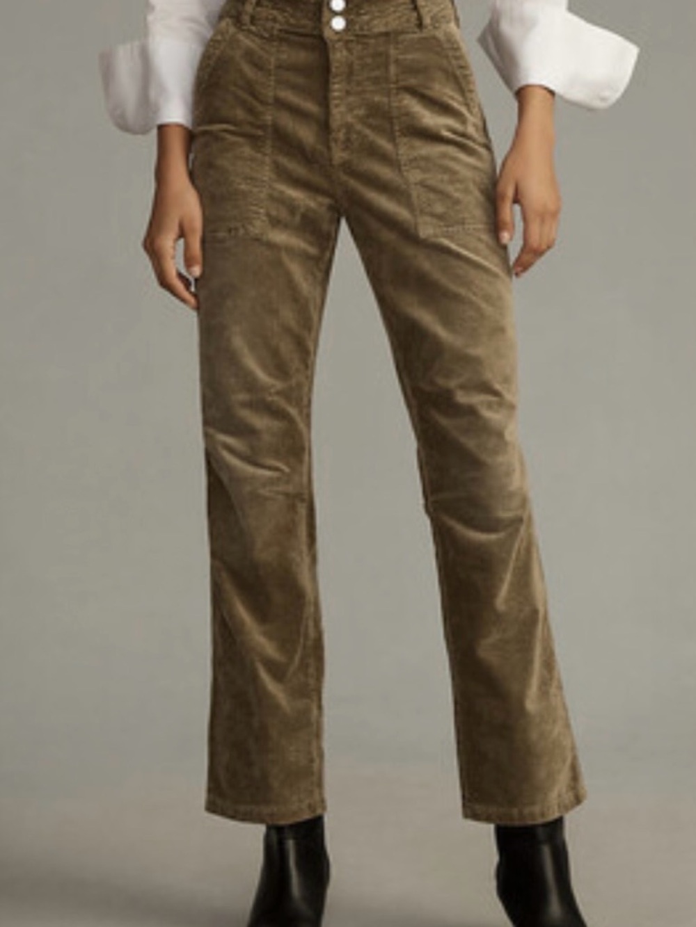 Pilcro by Anthropologie The Wanderer Relaxed Corduroy Pants Size 28 - Picture 2 of 16